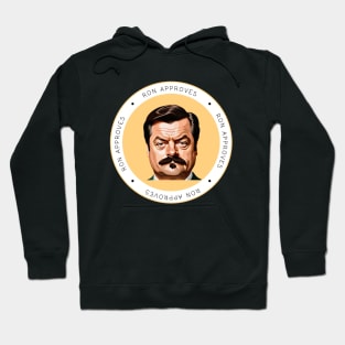 Ron Approves Funny Memes Design Hoodie